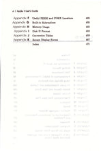 Lade das Bild in den Galerie-Viewer, Apple II User&#39;s Guide
