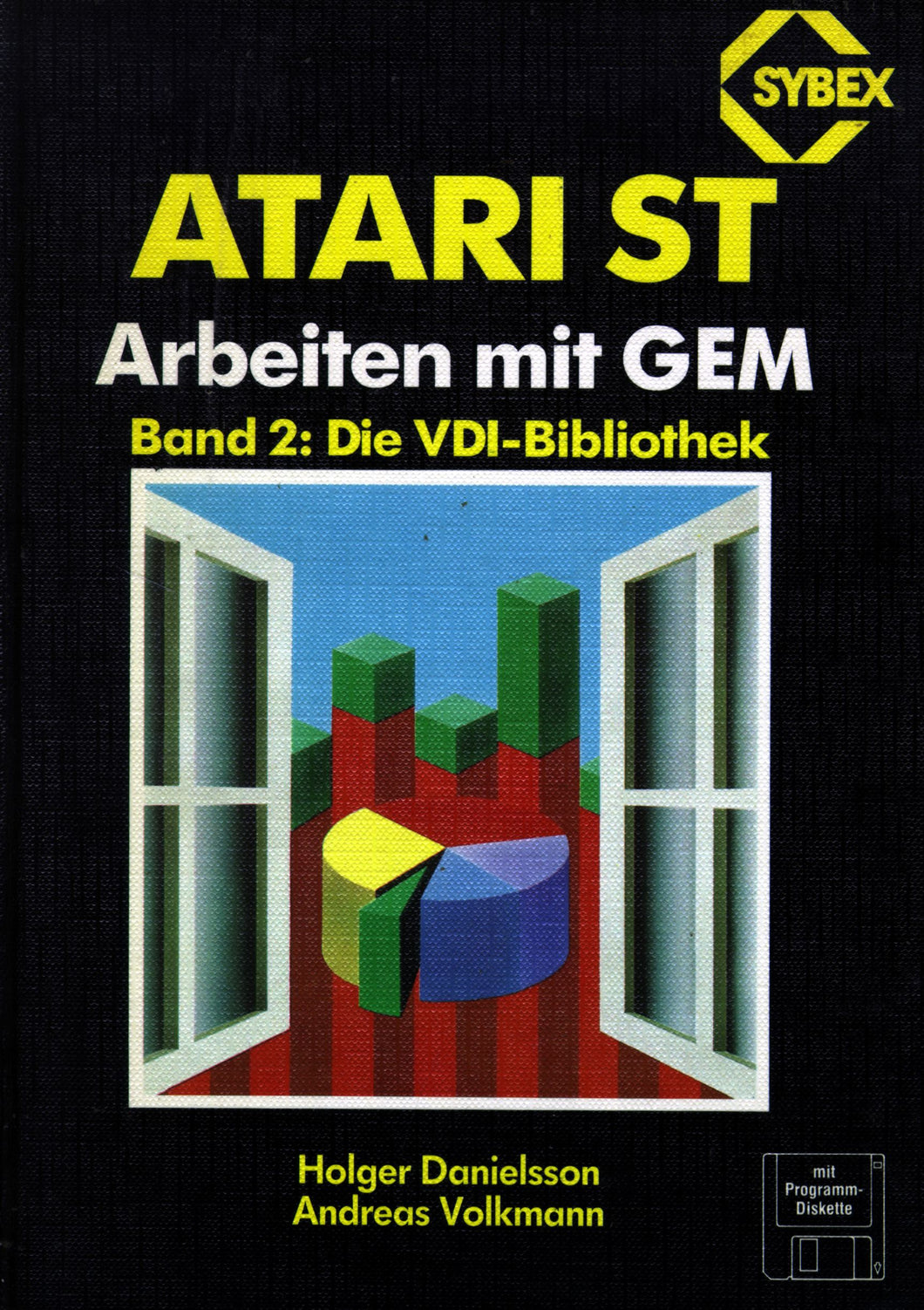ATARI ST Arbeiten mit GEM - Band 2: Die VDI-Bibliothek Vorderseite