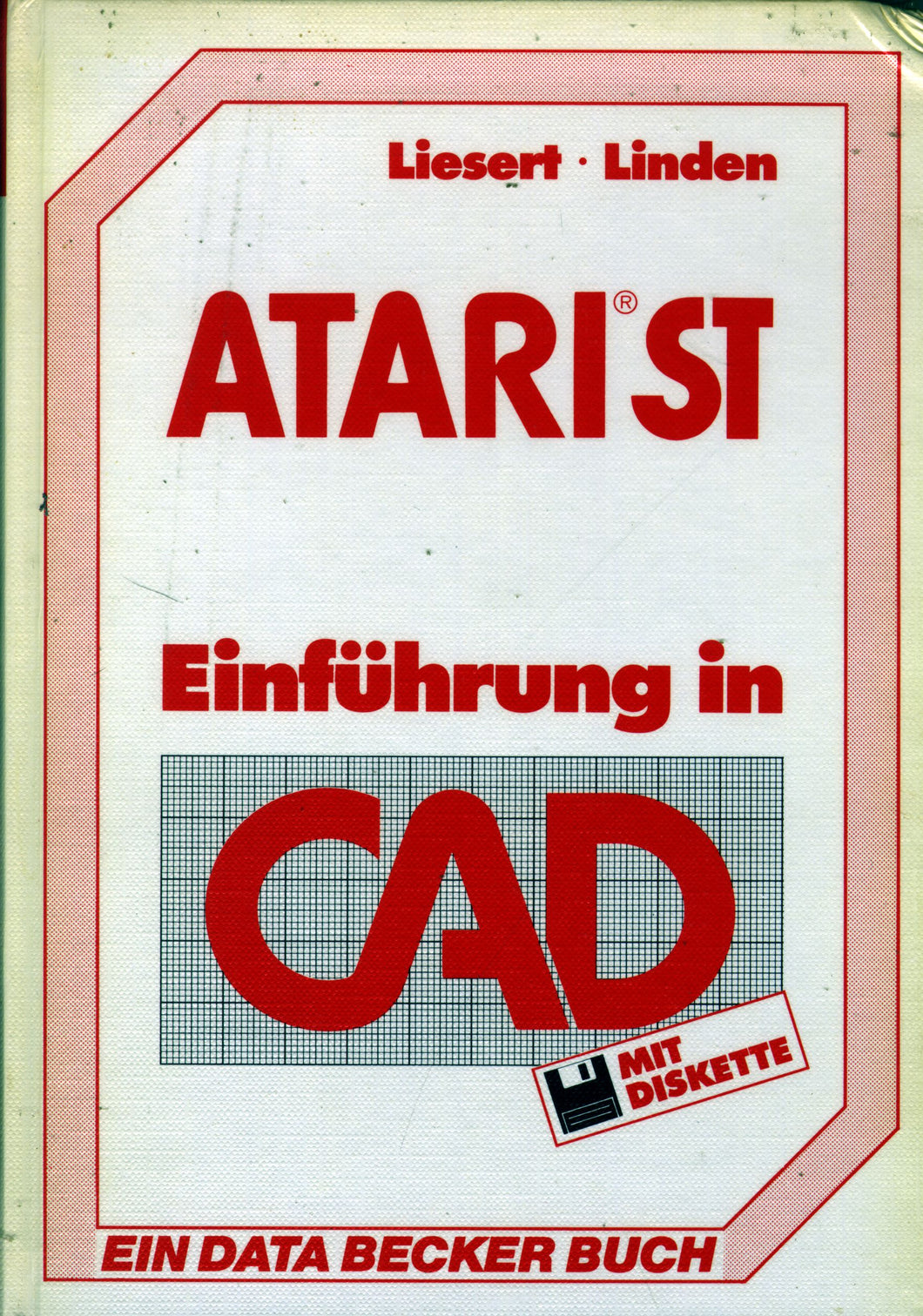 ATARI ST Einführung in CAD Vorderseite