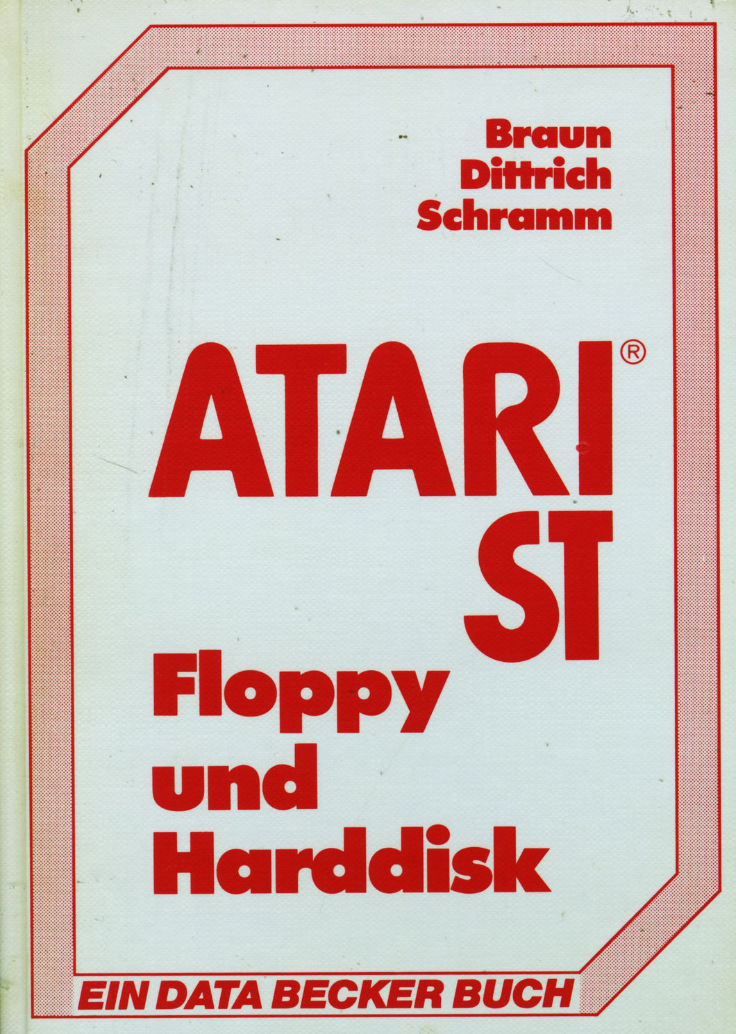 ATARI ST Floppy und Harddisk Vorderseite