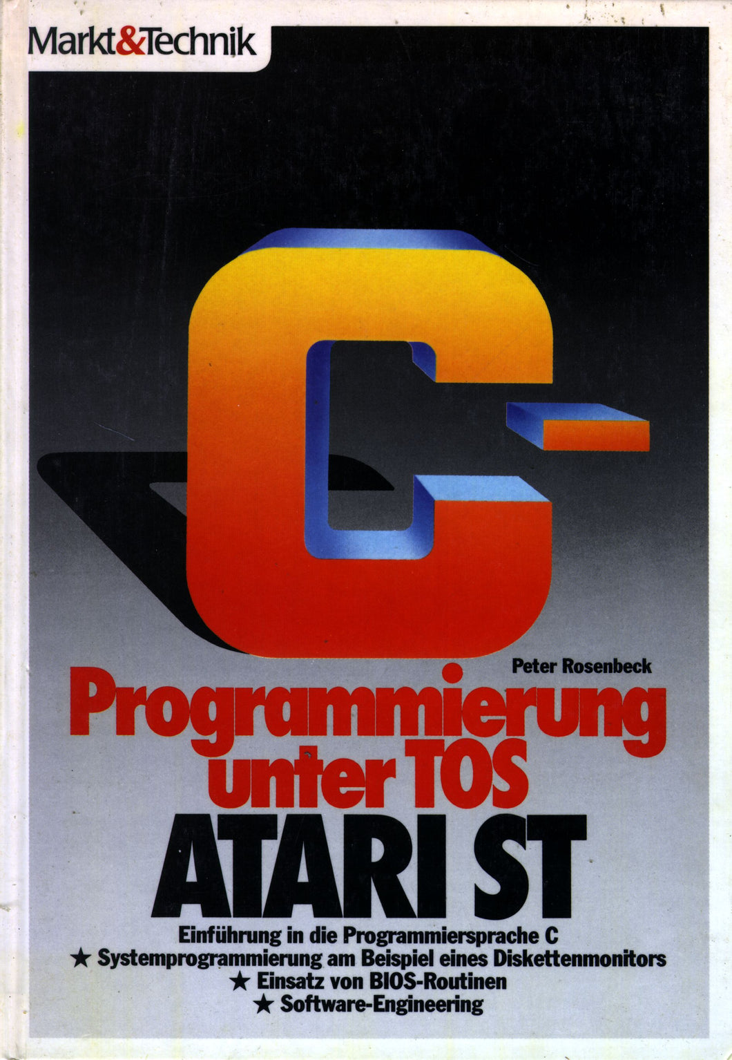 C-Programmierung unter TOS ATARI ST Vorderseite