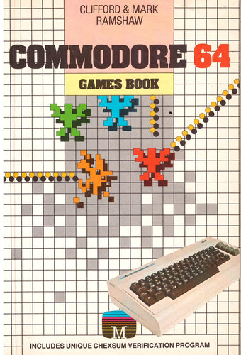Commodore 64 Games Book Vorderseite