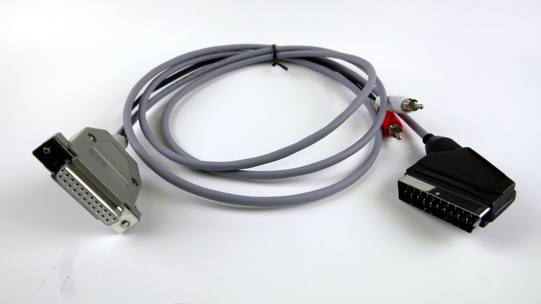 Amiga Monitor und Audio an TV Scart Kabel (RGB)
