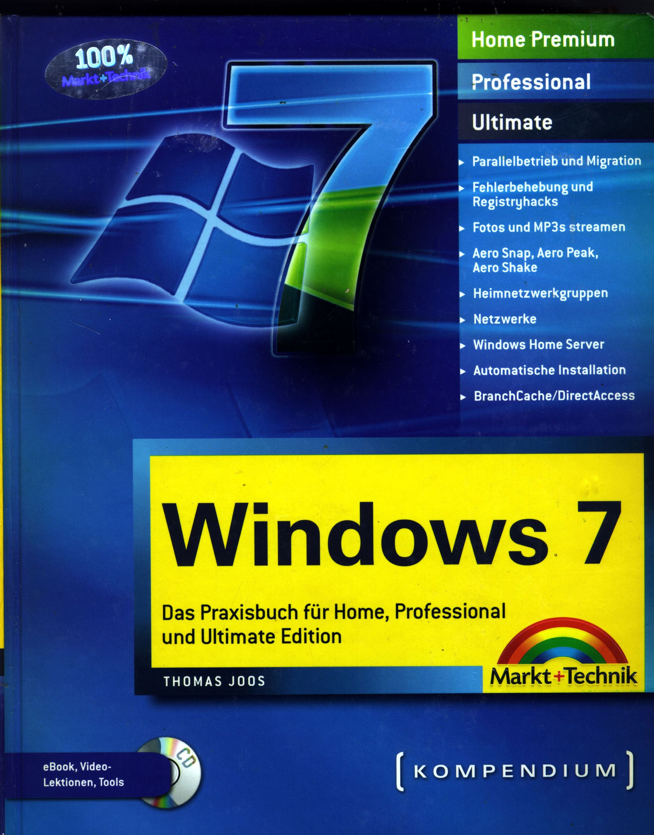 Markt & Technik Buch Windows 7 Kompendium Digital Retro